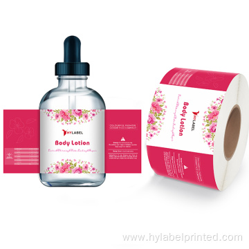 Cosmetics Sticker Private Logo Labels for Packaging